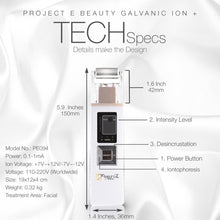 Load image into Gallery viewer, Galvanic Facial Lifting Roller | Wireless Facial Skin Care Iontophoresis Reduce Wrinkles Skin Tightening Firming Fine Lines Desincrustation Facial Deep Pore Cleansing Rejuvenation Beauty Device