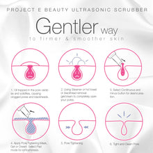 Load image into Gallery viewer, Wireless Ultrasonic Skin Care Scrubber | Exfoliation Spatula Lifting Deep Cleansing Blackhead Dead Skin Wrinkle Remover Pore Cleanser Peeling Anti Aging Skin Rejuvenation Spa Facial Beauty Device