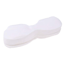 Load image into Gallery viewer, Project E Beauty Pack of 100pcs Non-woven Cotton Pads Disposable Ultra-thin DIY Cosmetic Eye Skin Care Mask Eyemask Lotion Paper Sheet (Eye Shaped)