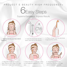 Load image into Gallery viewer, D'arsonval High Frequency Wand Neon | Neon Gas Orange Red Skin Care Tightening Acne Spot Wrinkles Fine Lines Removal Remover Face Lifting Puffy Eyes Beauty Therapy Facial Treatment Portable Device