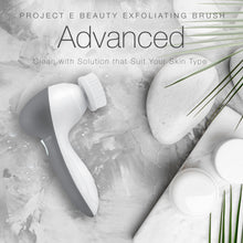 Load image into Gallery viewer, Electric Facial Cleanser Set | 360° Rotating Deep Cleansing Brush Battery Powered Portable Face Cleanser Travel Cleansing Brush Set with 3 Peeling Exfoliating Brush Heads For Men & Women Use