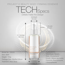 Load image into Gallery viewer, Project E Beauty Body Firming Treatment Slimming Essence | Natural Organic Cellulite Slimming Skin Firming Fat Burning Body Shaping Sculpting Weight Losing Massage for Waist, Abdomen &amp; Buttocks Cream Gel Treatment 50ml 1.7oz
