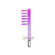 Load image into Gallery viewer, 11mm Portable High Frequency Device Argon Gas Violet Hair Comb Electrode Beauty Parts
