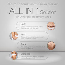 Load image into Gallery viewer, Project E Beauty Body Firming Treatment Slimming Essence | Natural Organic Cellulite Slimming Skin Firming Fat Burning Body Shaping Sculpting Weight Losing Massage for Waist, Abdomen &amp; Buttocks Cream Gel Treatment 50ml 1.7oz

