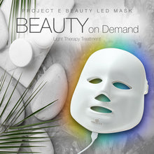 Load image into Gallery viewer, Skin Rejuvenation Photon Mask | 7 Color LED Photon Light Therapy Treatment Whitening Anti-aging Acne Spot Scar Removal Smooth Wrinkles Fine Lines Skin Tightening Facial Beauty Daily Skin Care

