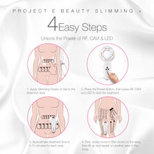 Load image into Gallery viewer, LED+ Radio Frequency Ultrasonic Slimming Therapy | Wireless RF Red LED Photon Cavitation Ultrasound Collagen Boosting Smooth Skin Firming Tightening Cellulite Fat Removal Body Shaping Slimming Device
